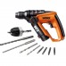 Martelete SDS Plus a Bateria 12V Íons de Lítio Bivolt - WORX-WX382.3